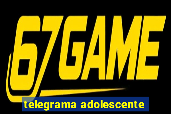 telegrama adolescente